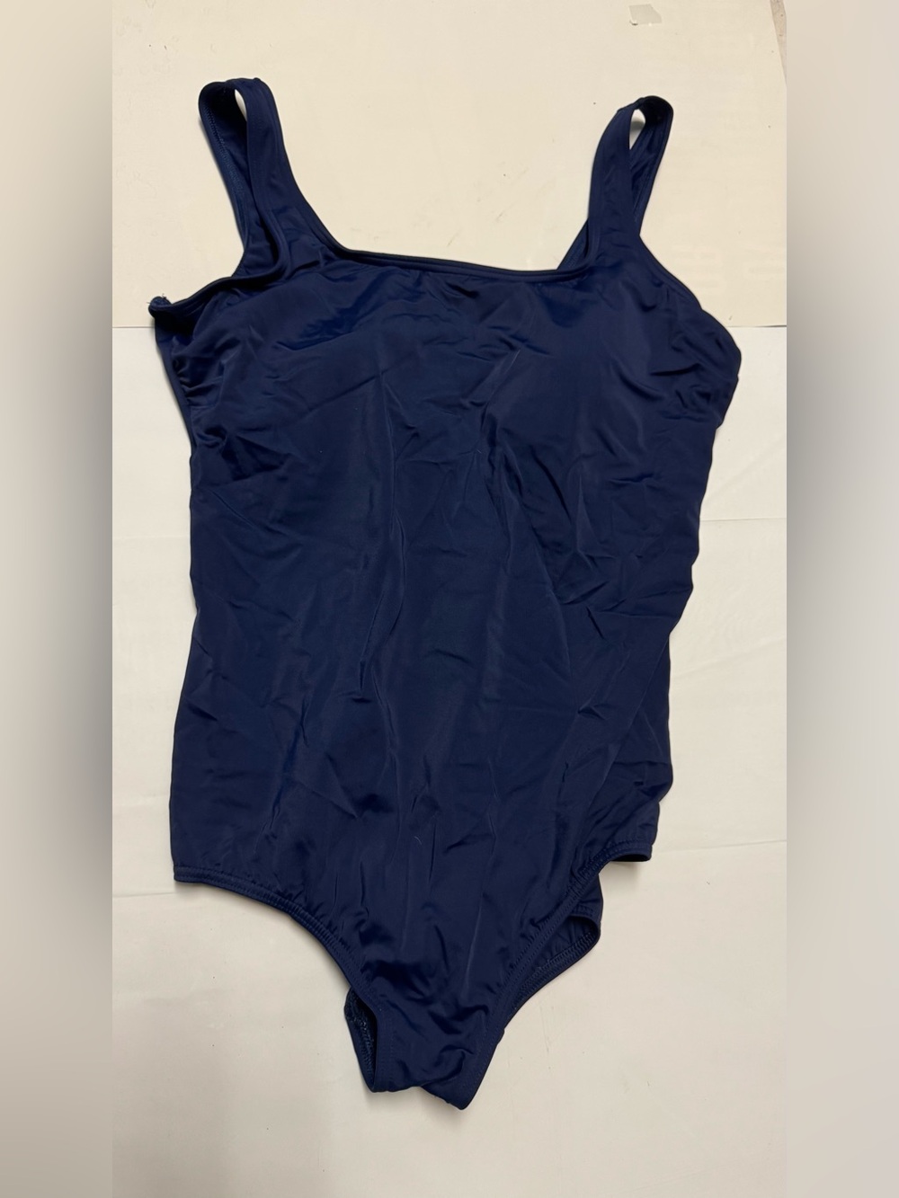 Lands' End Navy One-Piece Summer Swimsuit Swim size 16